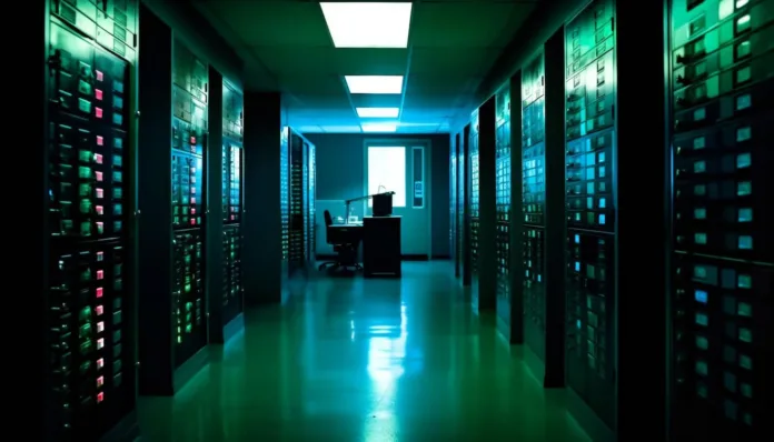 This image describes data center hosting service.