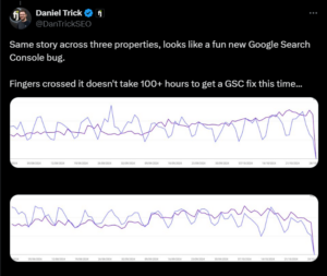 DanielTrick Tweets on GSC