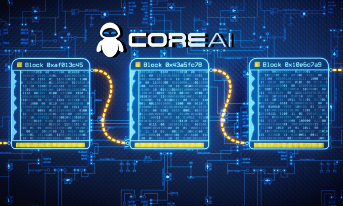 CoreAI Blockchain with AI