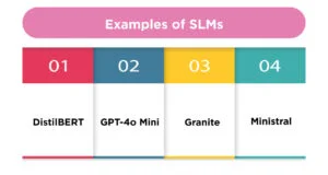 Examples of SLMs- 