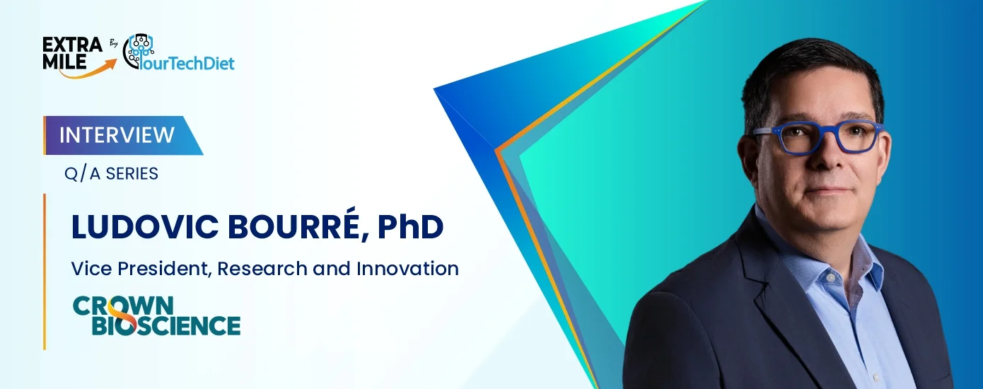 Ludovic Bourré, PhD, VP Research and Innovation at Crown Bioscience