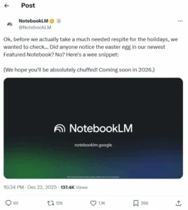 NotebookLM Lecture Mode