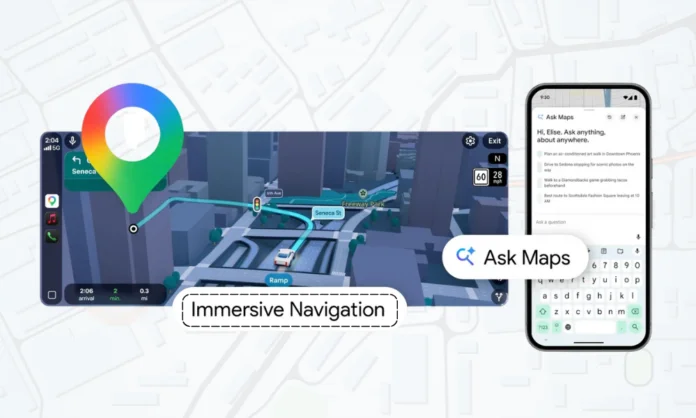 Gemini AI Ask Maps