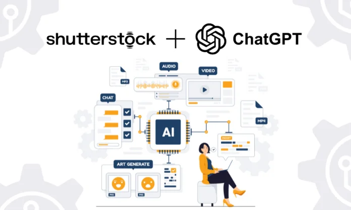 Shutterstock app in ChatGPT