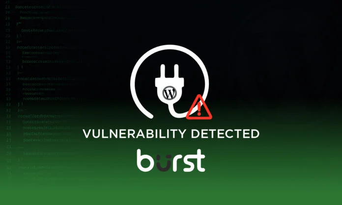 Burst Statistics WordPress Plugin Vulnerability