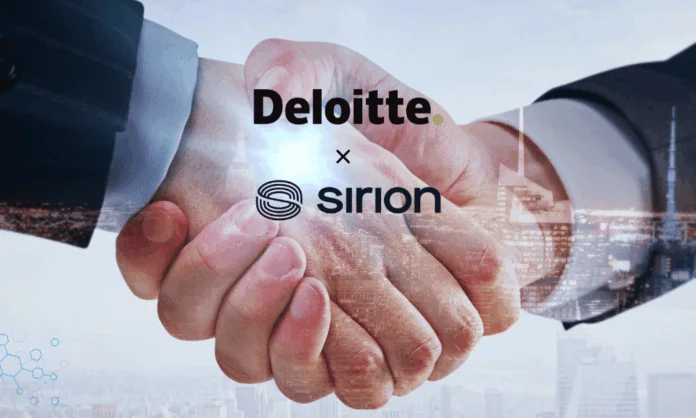 Deloitte Sirion strategic US alliance CLM platform